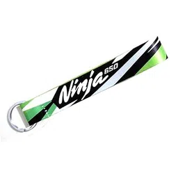 fastbend Ninja 650 Motorcycle Bike Car Tag (6 X 1 Inch) Cloth Multicolor Keychain-picture-34