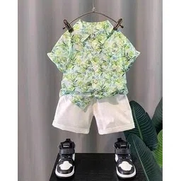 fastdeal x ag Boys Cotton Leaf Printed Set-picture-38