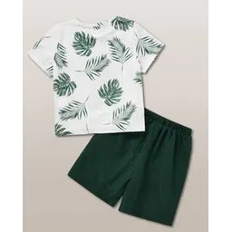 fastdeal x ag Boys Tropical Print T-Shirt & Shorts Set-picture-41