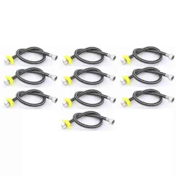 Fastgear 24 inch Stainless Steel Silver Connection Pipe, FG051 (Pack of 10)-picture-32