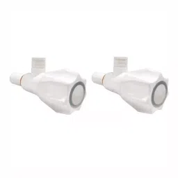Fastgear Angle Valve Plastic Chrome Finish White, FG1736 (Pack of 2)-picture-31