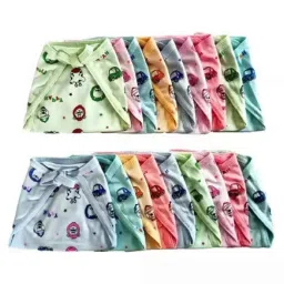 Fastgear Cloth Multicolour Tie Strip Diaper for New Born Baby, FG350 (Pack of 9)-picture-34