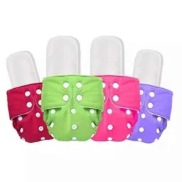 Fastgear Cotton Reusable Baby Diaper with Insert Pad, FG2704, Size: Medium-picture-44