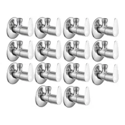 Fastgear Fusion Stainless Steel Silver Chrome Finish Angle Valve, FG115 (Pack of 14)-picture-36