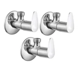 Fastgear Fusion Stainless Steel Silver Chrome Finish Angle Valve, FG1438 (Pack of 3)-picture-17