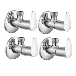 Fastgear Fusion Stainless Steel Silver Chrome Finish Angle Valve, FG1716 (Pack of 4)-picture-28