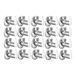 Fastgear Fusion Stainless Steel Silver Chrome Finish Angle Valve, FG2477 (Pack of 20)-picture-33
