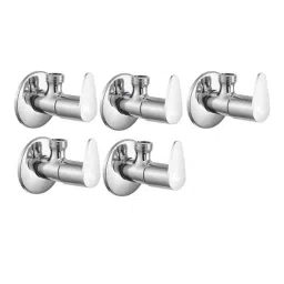 Fastgear Fusion Stainless Steel Silver Chrome Finish Angle Valve, FG3425 (Pack of 5)-picture-30