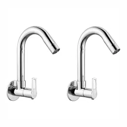 fastgear GENERIC Kubix Sink Tap Brass Chrome Finish Silver, FG1909 (Pack of 2)-picture-33