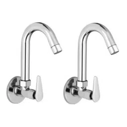 fastgear GENERIC Sink Tap Brass & Steel Chrome Finish Silver, FG993 (Pack of 2)-picture-14