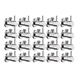fastgear GENERIC Turbo Angle Valve Stainless Steel Chrome Finish Silver, FG097 (Pack of 20)-picture-24