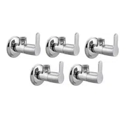 Fastgear Marc Stainless Steel Silver Chrome Finish Angle Valve, FG1172 (Pack of 5)-picture-39