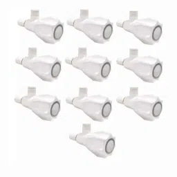 Fastgear Plastic White Chrome Finish Angle Valve, FG2395 (Pack of 10)-picture-11