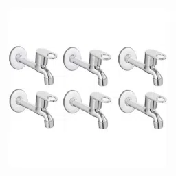 Fastgear Prime Stainless Steel Silver Chrome Finish Long Body Tap, FG2411 (Pack of 6)-picture-47