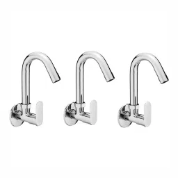 Fastgear Sink Tap Brass Chrome Finish Silver, FG1216 (Pack of 3)-picture-20