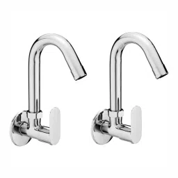 Fastgear Sink Tap Brass Chrome Finish Silver, FG2033 (Pack of 2)-picture-41