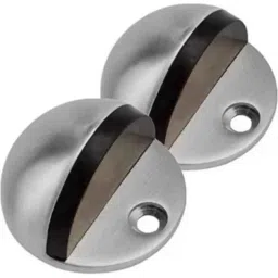 Fastgear Stainless Steel &a; Rubber Half Moon Door Stopper with Screws (Pack of 2)-picture-10