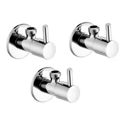 Fastgear Turbo Angle Valve Brass Chrome Finish Silver, FG1462 (Pack of 3)-picture-43