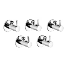 Fastgear Turbo Brass Silver Chrome Finish Angle Valve, FG949 (Pack of 5)-picture-30