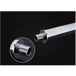 fastgear GENERIC 304.8 mm (12 Inch) Stainless Steel Silver Wall Mount Overhead Shower Arm, FG3260 (Pack of 3) image 4