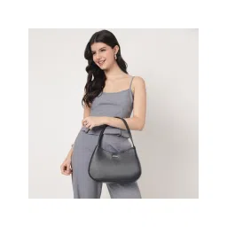 fastrack accessories Fastrack Black Curve Shoulder Bag for Women-picture-13