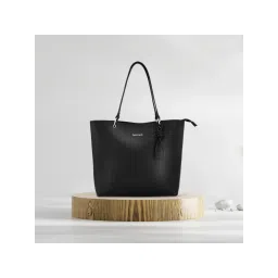 fastrack accessories Fastrack Black Solid Tote Bag (M)-picture-25