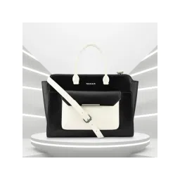 fastrack accessories Fastrack Chic Carry-All Laptop Tote In Black-picture-36