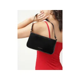 fastrack accessories Fastrack Ivory Black Party Shoulder Bag for Women-picture-15