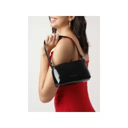 Fastrack Black Party Shoulder Bag for Women-image-30