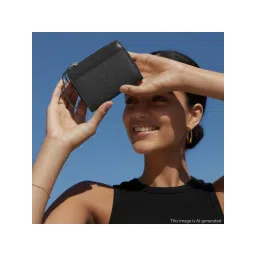 Fastrack Miniclick Black Wallet for Women-image-38