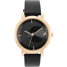 Fastrack Analog Black Dial Women's Casual Leather Watch/NT6284WL01-picture-17