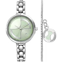 fastrack Analog Mint Green Dial Women's Watch-6311SM01F-picture-19