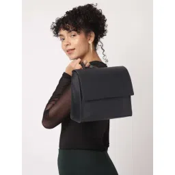 Fastrack Black Solid Medium Handbag-picture-14