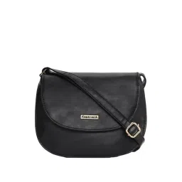 Fastrack Black Solid Medium Sling Handbag-picture-40