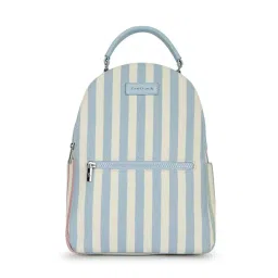 Fastrack Blue Striped Medium Backpack-picture-33