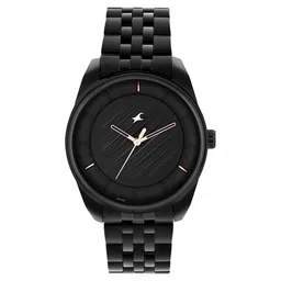 Fastrack Crush Quartz Analog Black Dial Stainless Steel Strap Watch for Guys-picture-38
