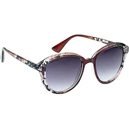 fastrack Grey Oval 100% UV protected Sunglasses for Women-picture-45