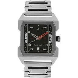fastrack Men Quartz Analog Black Dial Stainless Steel Strap Watch for Guys-NS1474SM02/NT1474SM02-picture-23