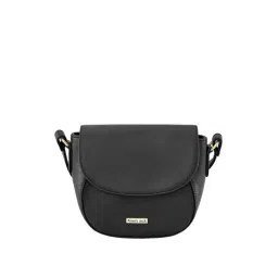 Fastrack Midnight Black Solid Small Sling Handbag for Women-picture-17