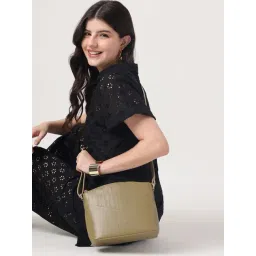 Fastrack Olive City Beat Medium Cross Body Bag-picture-11