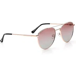 fastrack Pink Colored Aviator Shaped Stainless Steel Frame Polarized Sunglasses for Men-picture-16
