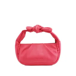 Fastrack Pink Faux Leather Solid Handbag-picture-17