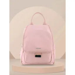 Fastrack Pink Nylon Medium Backpack-picture-46