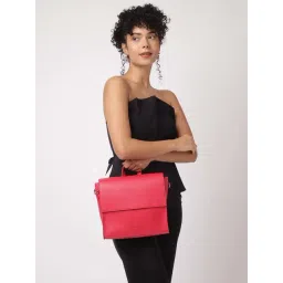 Fastrack Pink Solid Medium Handbag-picture-12