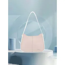 Fastrack Pink Solid Medium Shoulder Handbag-picture-32