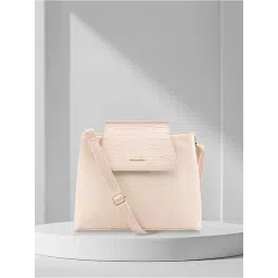 Fastrack Pink Solid Medium Sling Handbag-picture-41
