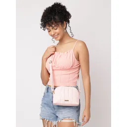 Fastrack PU Structured Sling Bag with Quilted-picture-38