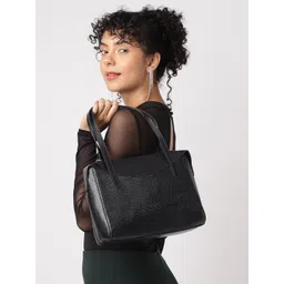 Fastrack Structured Oversized Shoulder Bag-image-14