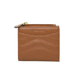 Fastrack Tan Quilted Bi-Fold Wallet for Women-picture-25