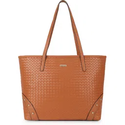 fastrack Tan Women Shoulder Bag - Extra Large Textured-picture-12